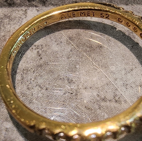 Pandora Elevated Heart Ring 14k gold plating - Picture 6 of 10